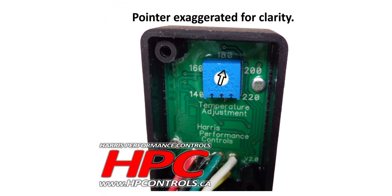 Adjustable Electric Radiator Fan Controller Kit 2 Speed